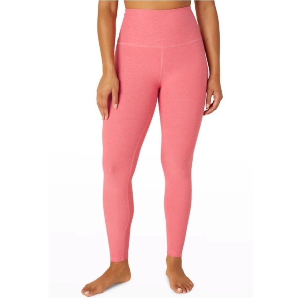 Beyond Yoga Spacedye Caught in the Midi High Waisted Legging Pink XL NWT New